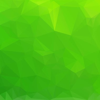 Yeşil Çokgen Mozaik Arkaplan, Yaratıcı Tasarım Şablonları