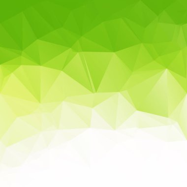 Yeşil Çokgen Mozaik Arkaplan, Yaratıcı Tasarım Şablonları