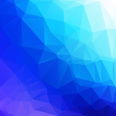 mavi çokgen mozaik arkaplan, yaratıcı tasarım şablonları