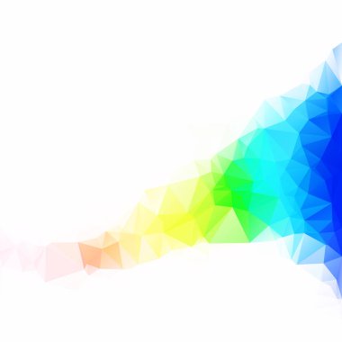 Renkli poligonal mozaik arka plan yaratıcı tasarım şablonları