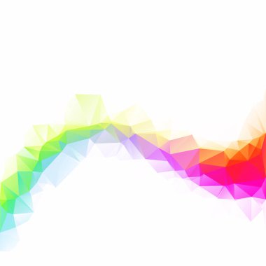 Renkli poligonal mozaik arka plan yaratıcı tasarım şablonları