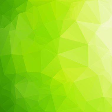 Yeşil Çokgen Mozaik Arkaplan, Yaratıcı Tasarım Şablonları