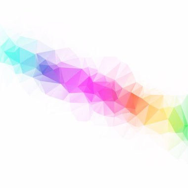 Renkli poligonal mozaik arka plan yaratıcı tasarım şablonları