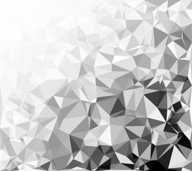 Gri Beyaz Çokgen Arkaplan, Yaratıcı Tasarım Şablonları
