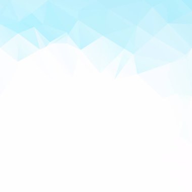 mavi çokgen mozaik arkaplan, yaratıcı tasarım şablonları