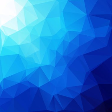 mavi çokgen mozaik arkaplan, yaratıcı tasarım şablonları