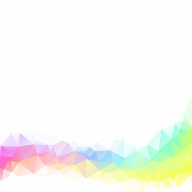 Renkli poligonal mozaik arka plan yaratıcı tasarım şablonları