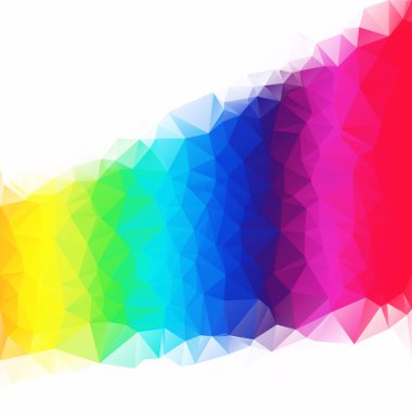 Renkli poligonal mozaik arka plan yaratıcı tasarım şablonları