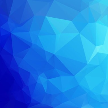 mavi çokgen mozaik arkaplan, yaratıcı tasarım şablonları