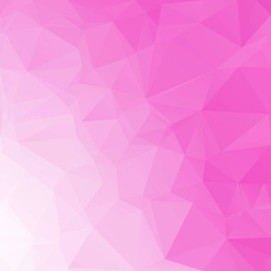 Pembe Çokgen Mozaik Arkaplan, Yaratıcı Tasarım Şablonları