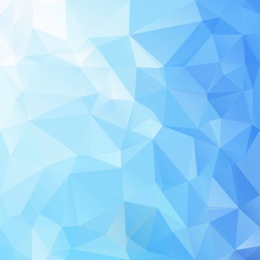 mavi çokgen mozaik arkaplan, yaratıcı tasarım şablonları