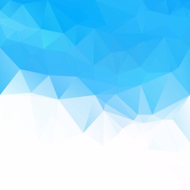 mavi çokgen mozaik arkaplan, yaratıcı tasarım şablonları