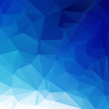 mavi çokgen mozaik arkaplan, yaratıcı tasarım şablonları