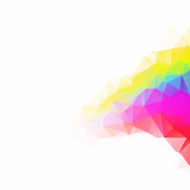 Renkli poligonal mozaik arka plan yaratıcı tasarım şablonları