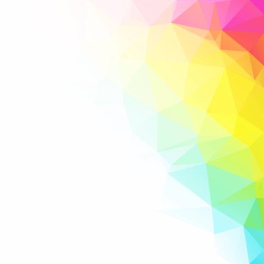 Renkli poligonal mozaik arka plan yaratıcı tasarım şablonları