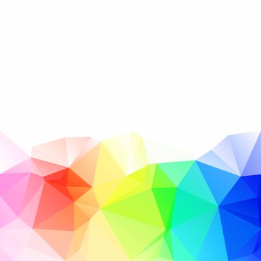 Renkli poligonal mozaik arka plan yaratıcı tasarım şablonları