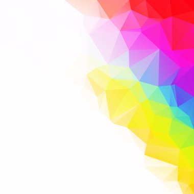 Renkli poligonal mozaik arka plan yaratıcı tasarım şablonları