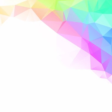 Renkli poligonal mozaik arka plan yaratıcı tasarım şablonları