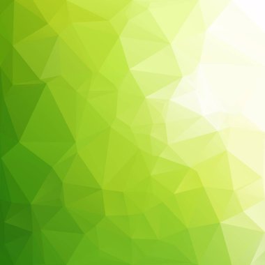 Yeşil Çokgen Mozaik Arkaplan, Yaratıcı Tasarım Şablonları