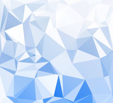 mavi çokgen mozaik arkaplan, yaratıcı tasarım şablonları