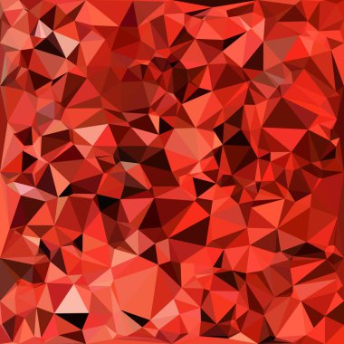 Kırmızı Çokgen Mozaik Arkaplan, Yaratıcı Tasarım Şablonları