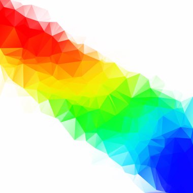 Renkli poligonal mozaik arka plan yaratıcı tasarım şablonları