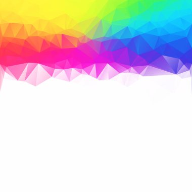 Renkli poligonal mozaik arka plan yaratıcı tasarım şablonları