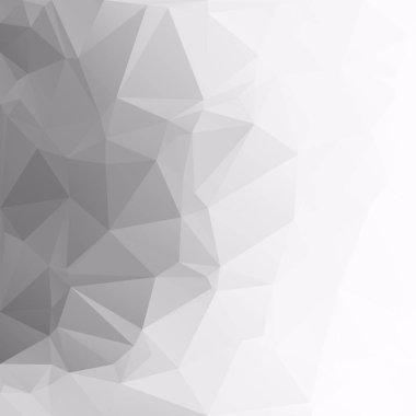 Siyah poligonal mozaik arka plan, yaratıcı tasarım şablonları