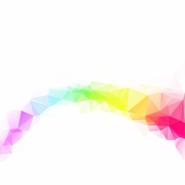 Renkli poligonal mozaik arka plan yaratıcı tasarım şablonları