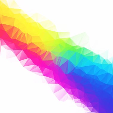 Renkli poligonal mozaik arka plan yaratıcı tasarım şablonları