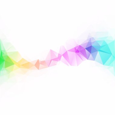 Renkli poligonal mozaik arka plan yaratıcı tasarım şablonları