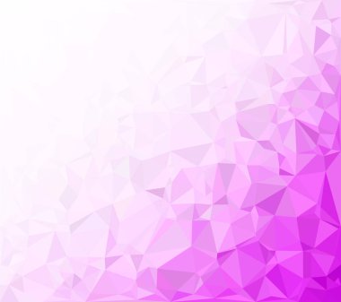 Mor Çokgen Mozaik Arkaplan, Yaratıcı Tasarım Şablonları