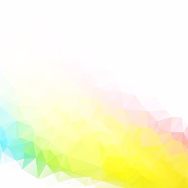 Renkli poligonal mozaik arka plan yaratıcı tasarım şablonları