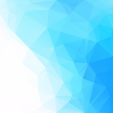 mavi çokgen mozaik arkaplan, yaratıcı tasarım şablonları