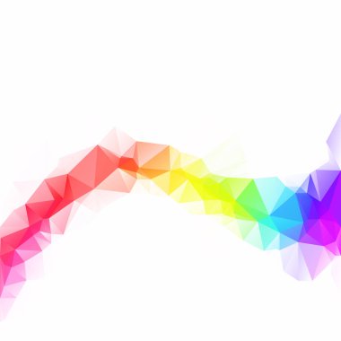 Renkli poligonal mozaik arka plan yaratıcı tasarım şablonları