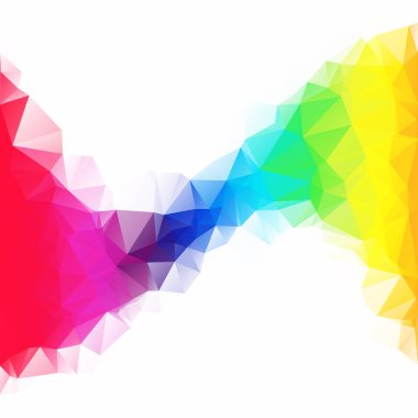 Renkli poligonal mozaik arka plan yaratıcı tasarım şablonları