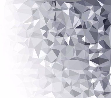 Gri Beyaz Çokgen Arkaplan, Yaratıcı Tasarım Şablonları