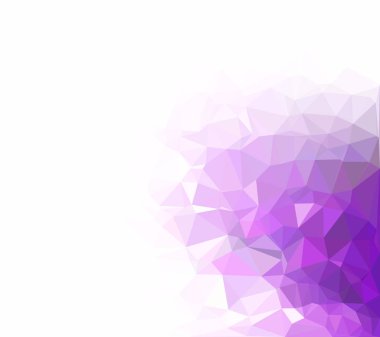 Mor Çokgen Mozaik Arkaplan, Yaratıcı Tasarım Şablonları