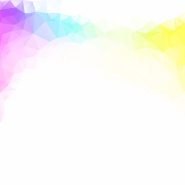 Renkli poligonal mozaik arka plan yaratıcı tasarım şablonları