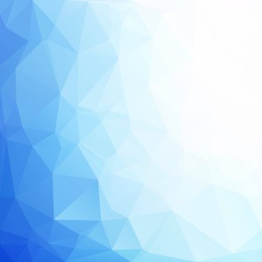 mavi çokgen mozaik arkaplan, yaratıcı tasarım şablonları