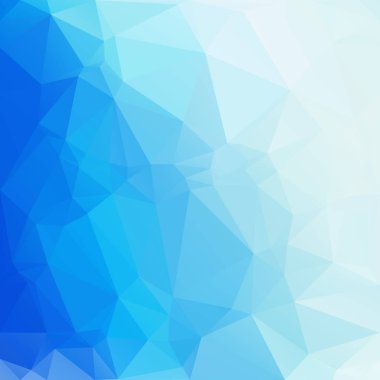 mavi çokgen mozaik arkaplan, yaratıcı tasarım şablonları