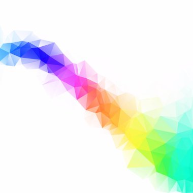 Renkli poligonal mozaik arka plan yaratıcı tasarım şablonları