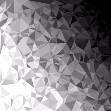 Gri Beyaz Çokgen Arkaplan, Yaratıcı Tasarım Şablonları