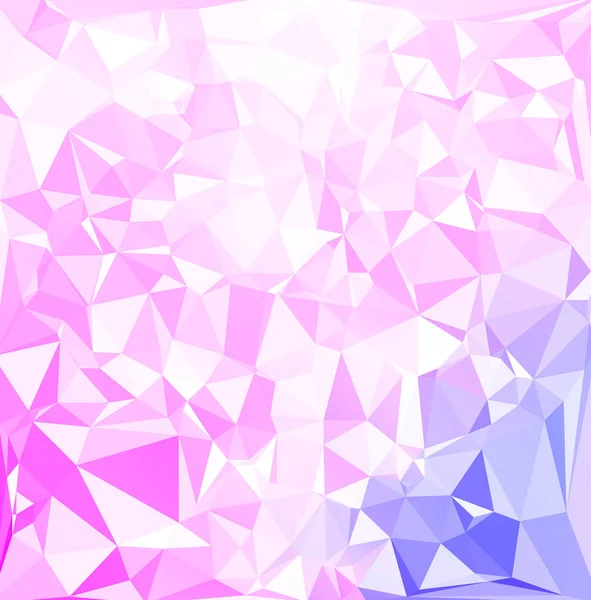 粉色多边形马赛克背景 创意设计模板 — 图库矢量图片