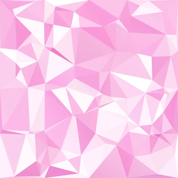 Fondo Mosaico Poligonal Rosa Plantillas Diseño Creativo — Vector de stock