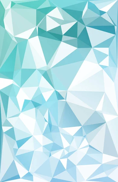 Kék Poligonális Mozaik Háttér Kreatív Tervezési Sablonok — Stock Vector