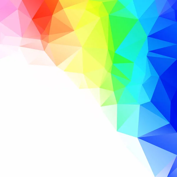 Цветной Многоугольный Фон Мозаики Шаблоны Креативного Дизайна — стоковый вектор