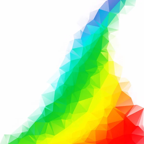 Coloré Fond Mosaïque Polygonale Modèles Conception Créative — Image vectorielle