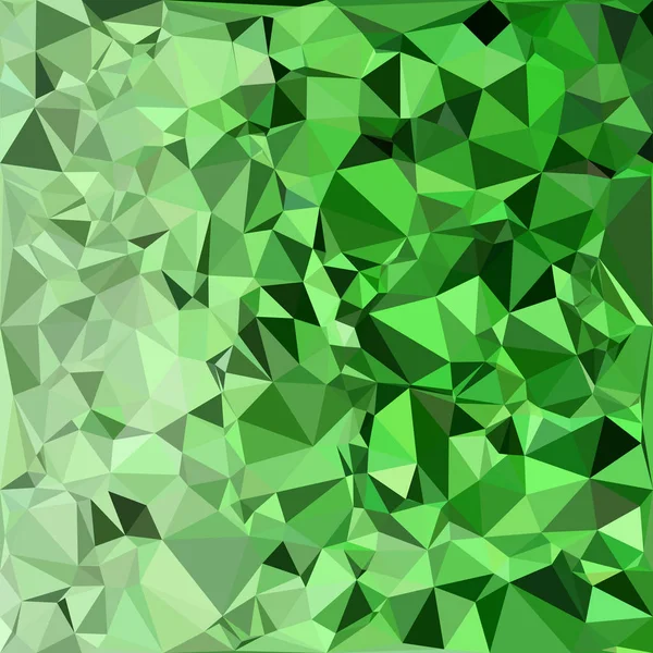 Grüner Polygonaler Mosaik Hintergrund Kreative Design Vorlagen — Stockvektor