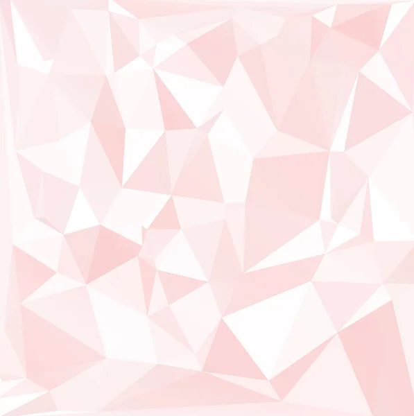 Sfondo Mosaico Poligonale Rosa Modelli Design Creativo — Vettoriale Stock